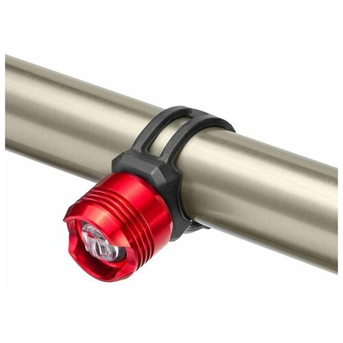 фото Фонарь jy-3006f габаритный передний, 1 белый светодиод, алюм., красный stels