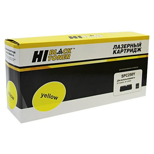 Картридж Hi-Black (HB-SPC250Y) для Ricoh Aficio SP C250DN/C250SF/C260/C260/C261SF, Y, 1,6K