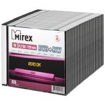 Перезаписываемый диск DVD+RW Mirex 4,7Gb 4x slim box - изображение