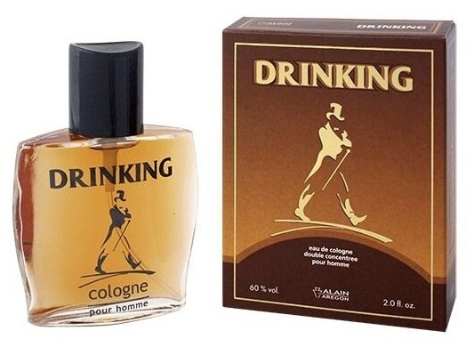 Positive Parfum Одеколон для мужчин COLOGNE DRINKING 60 мл