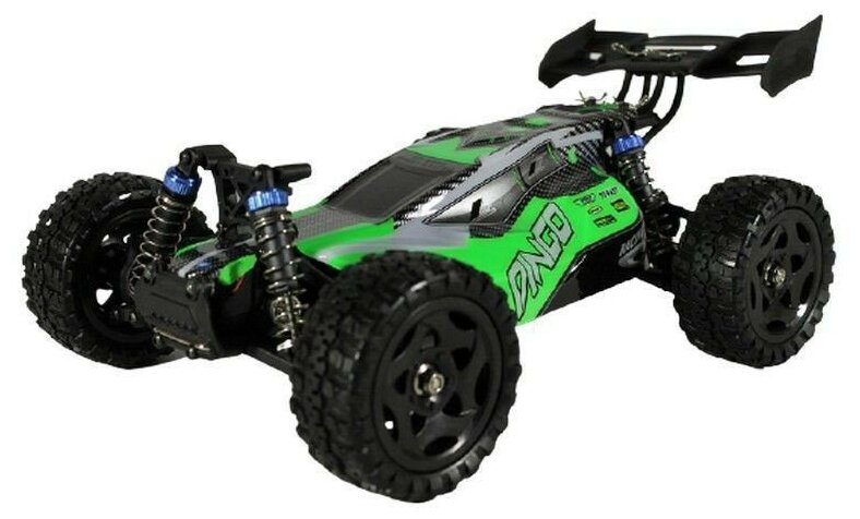 Радиоуправляемая багги Remo Hobby Dingo V2.0 (зеленая) 4WD 2.4G 1/16 RTR