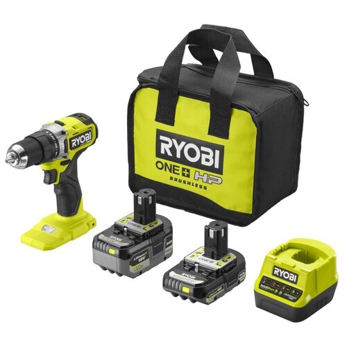 RYOBI ONE+ HP RPD18C-242S 5133004983 ryobi дрель шуруповерт ryobi one hp rdd18x 0 5133004985