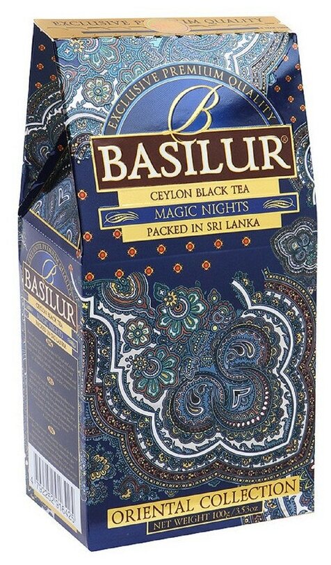 Чай чёрный Basilur Magic Nights, 100 г - фотография № 1