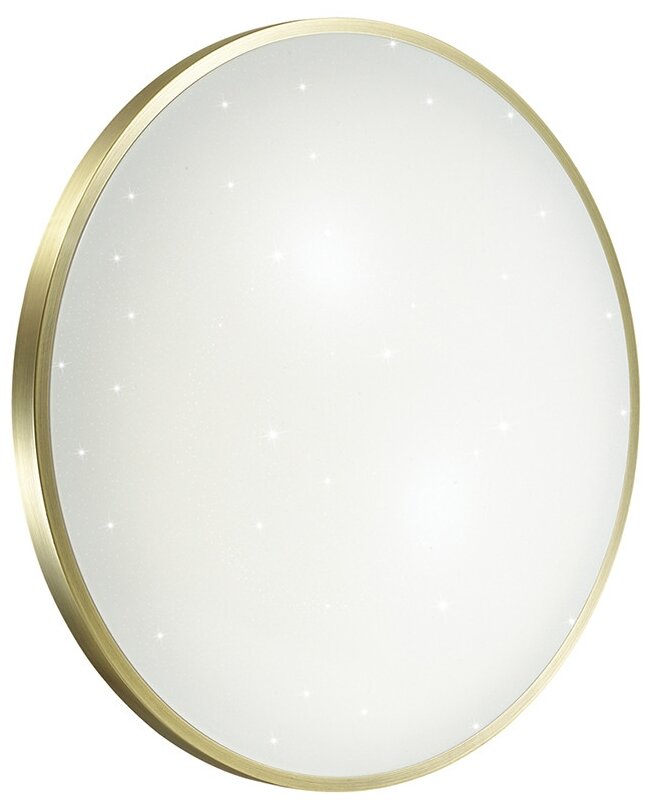Настенно-потолочный светильник Сонекс Lota Bronze 2089/CL, 28 Вт, 34 х 34 см, цвет арматуры: бронзовый, цвет плафона: белый