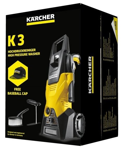 Минимойка Karcher K 3 Car Limited Edition | 1.601-889.0 - фотография № 13