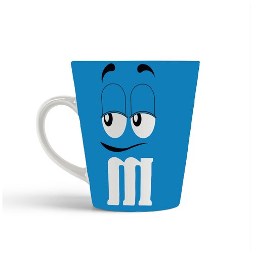 фото Кружка-латте coolpodarok m&m blue