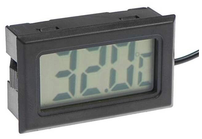Термометр цифровой, ЖК-экран, провод 1 м./В упаковке шт: 1