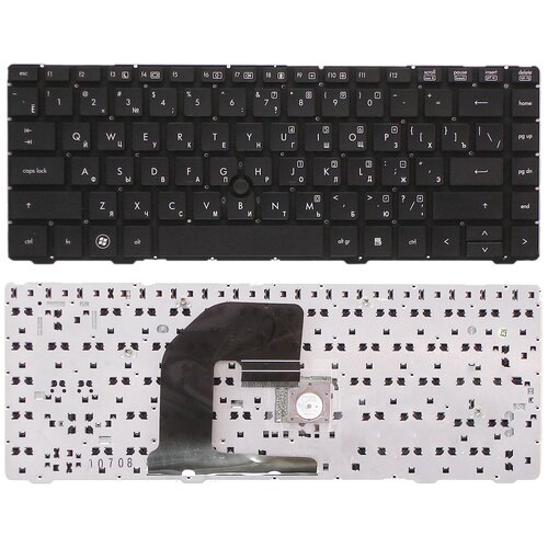 Клавиатура для ноутбука HP EliteBook 8460P ProBook 6460B 6465B черная 1690₽