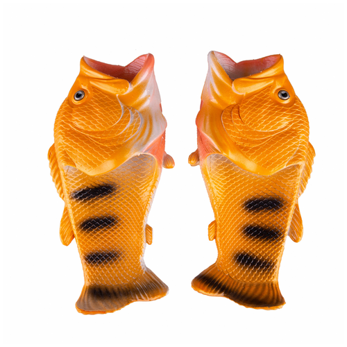 Шлепанцы Рыбаксы, размер 42/43, оранжевый
