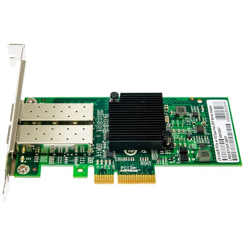 lrec9222ht ethernet адаптер lr link 9222ht intel i350 am2 двойной порт rj45 сетевая карта pci ex1 10 100 1000 мбит с 302472 Сетевой адаптер LR-Link LREC9712HF-2SFP