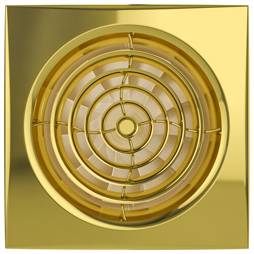 Вентилятор вытяжной DiCiTi AURA 5C, gold 10 Вт