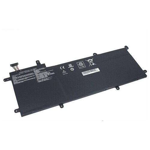 Аккумуляторная батарея для ноутбука Asus UX305-3S1P 11.31V 56Wh OEM черная аккумуляторная батарея для ноутбука lenovo flex 3 14 l14m3p21 3s1p 11 1v 45wh oem черная