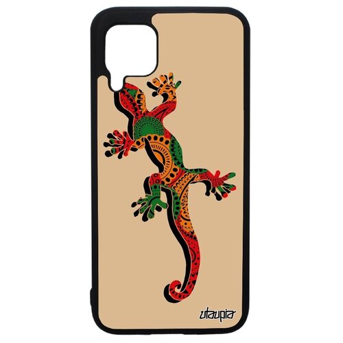 фото Дизайнерский чехол на смартфон // huawei p40 lite // "саламандра" талисман стиль, utaupia, цветной