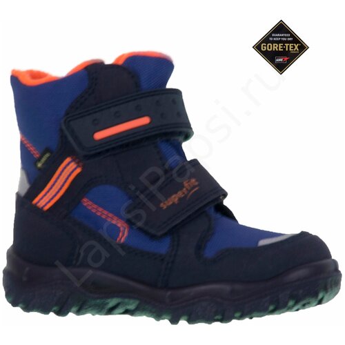 фото Ботинки superfit, размер 28, синий