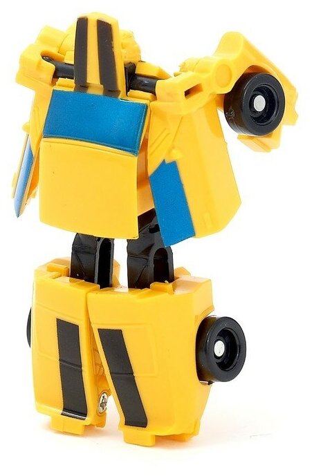 Робот "Автобот", трансформируется в машину, для детей от 3 лет, цвет желтый