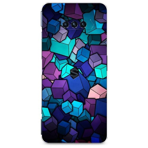 фото Силиконовый чехол "геометрия 5" на xiaomi black shark 4 / сяоми блэк шарк 4 case place