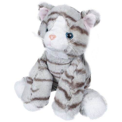 Мягкая игрушка Huggeland Серый кот