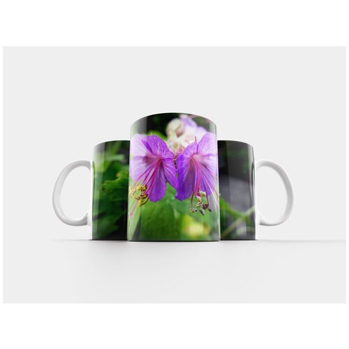 фото Кружка "пыльца пчелиная, цветочная пыльца, storchschnabel" 320 мл lotsprints