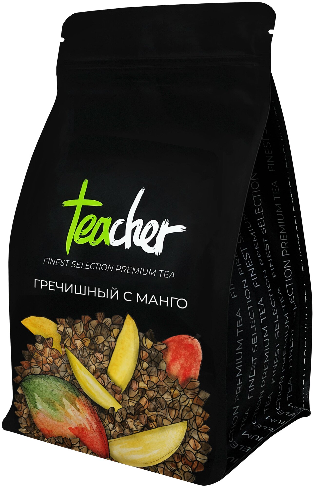 Чай TEACHER Гречишный с манго 250 г травяной фруктовый рассыпной - фото №5
