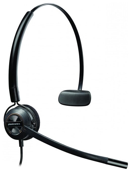 Plantronics EncorePro HW540 [PL-HW540] Гарнитура QD, 1 динамик