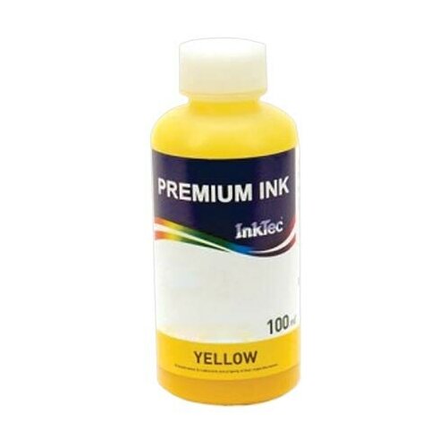 Чернила InkTec (H5852-100MY) для HP (GT52) M0H56AA 100 мл (yellow) чернила inktec e0013 100my для epson s22 sx125 100 мл pigment yellow