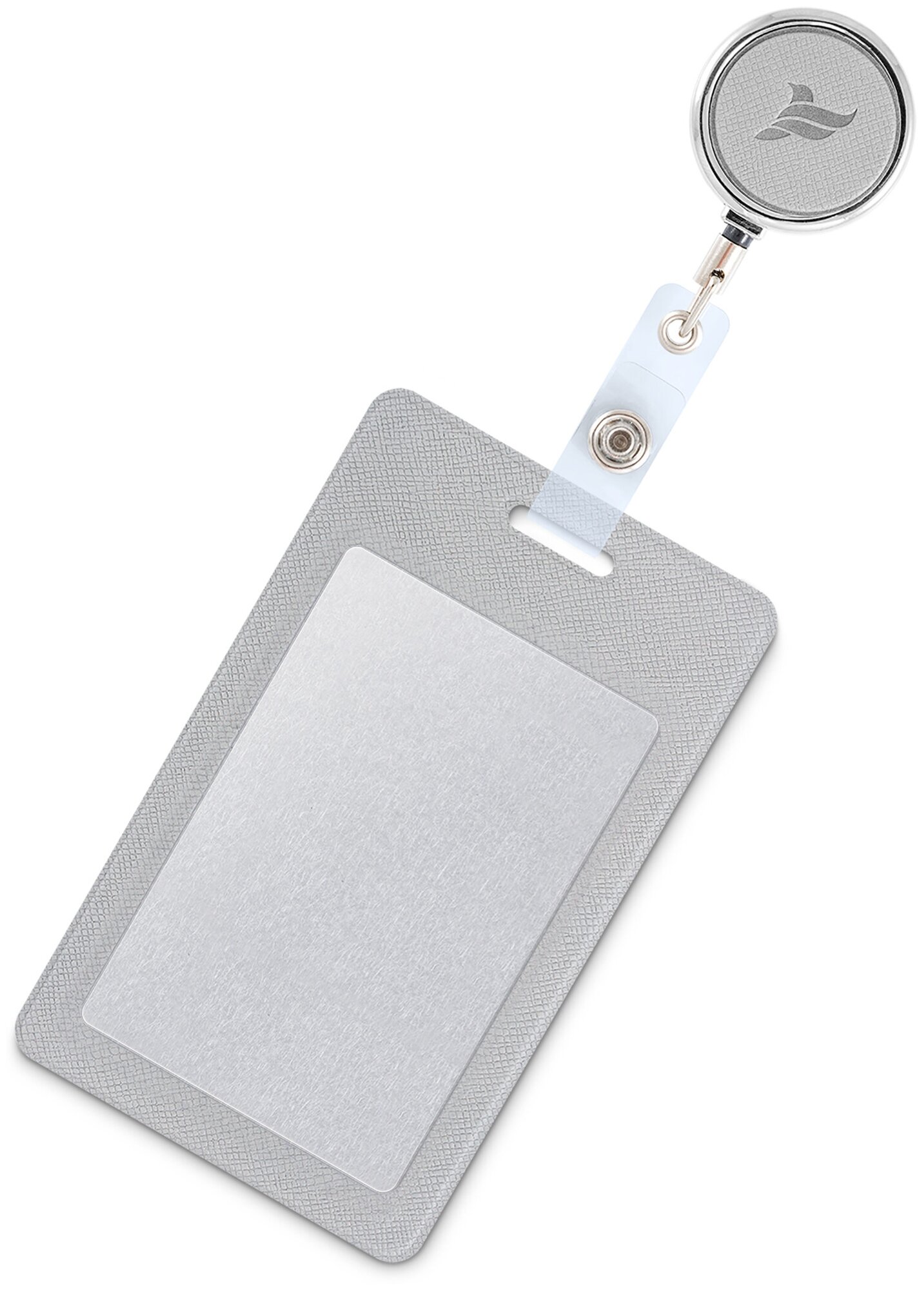 Flexpocket / Держатель для пропуска бейджа чехол для карт доступа с рулеткой / Карман обложка для проездного