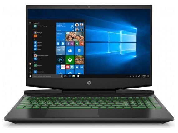 156Ноутбук HP Pavilion Gaming 15-dk2050ur 4E1H5EA Black Core i5-11300H8G512G SSD156 FHD IPS