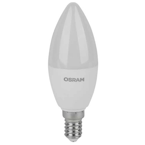 Светодиодная лампа LEDVANCE-OSRAM LV CLB 60 7SW/830 220-240V FR E14 560lm 240* 15000h свеча OSRAM