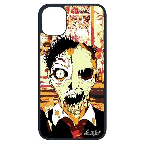 фото Противоударный чехол на телефон // iphone 11 pro // "зомби" монстр фантом, utaupia, бежевый