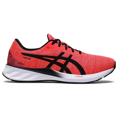 фото Кроссовки мужские беговые asics 1011b071 600 roadblast tokyo текстиль красный цвет красный размер us 10,5