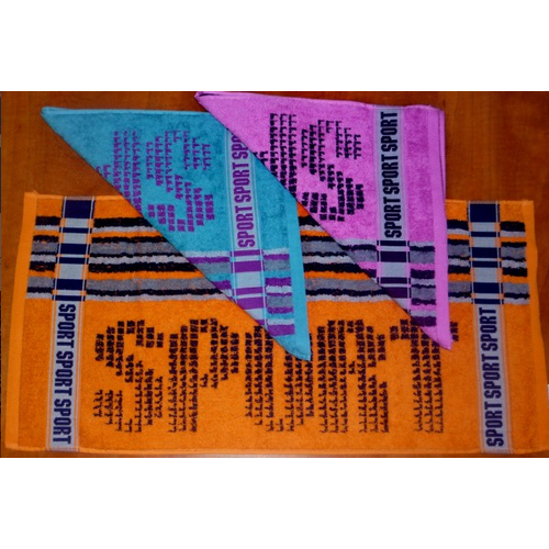 Полотенце Sunvim Спорт розовое махровое 34х68 см 400 грм2 210₽