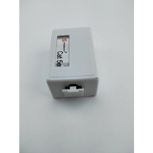 Компьютерная розетка 1хRJ45 8р8с гнездо Cat5E (узкая)