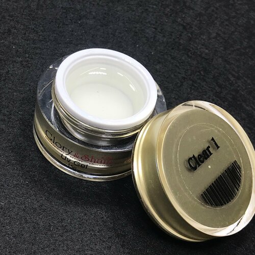 Гель для наращивания ногтей прозрачный (жидкий) Glory&Shain 15г.