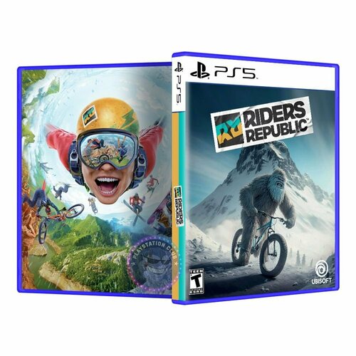 Эксклюзивная обложка для игры Riders Republic 1 PS5 370₽