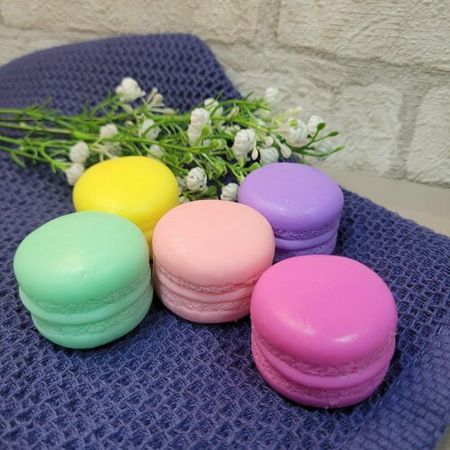 Подарочный набор из мыла ручной работы MACARONS