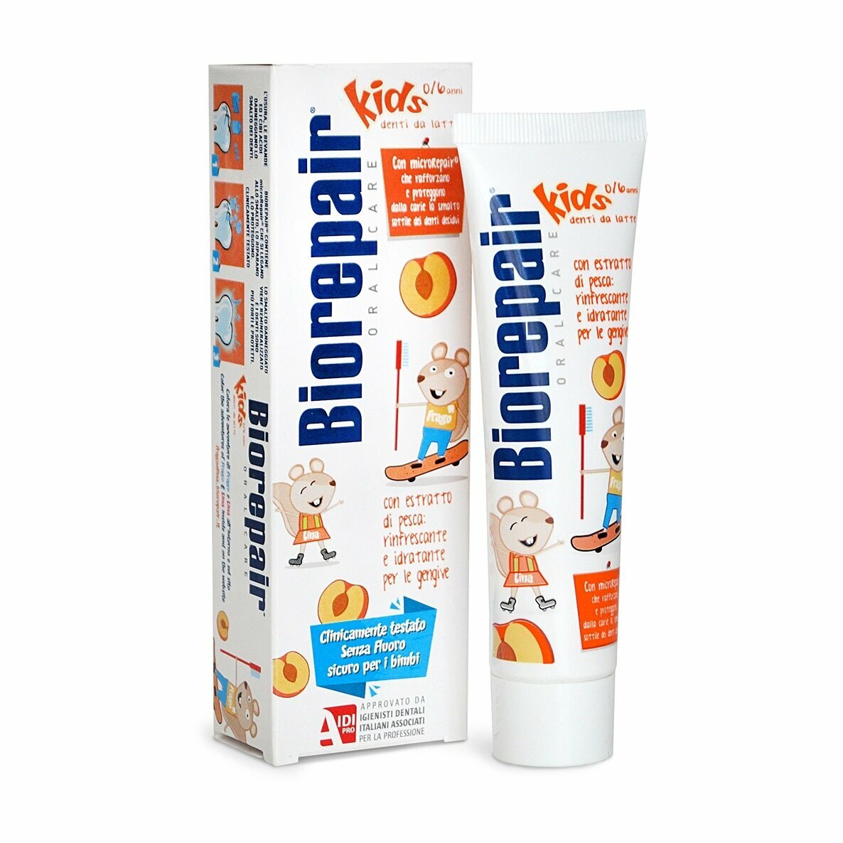 Зубная паста Biorepair Kids Peach, 50мл - фото №12