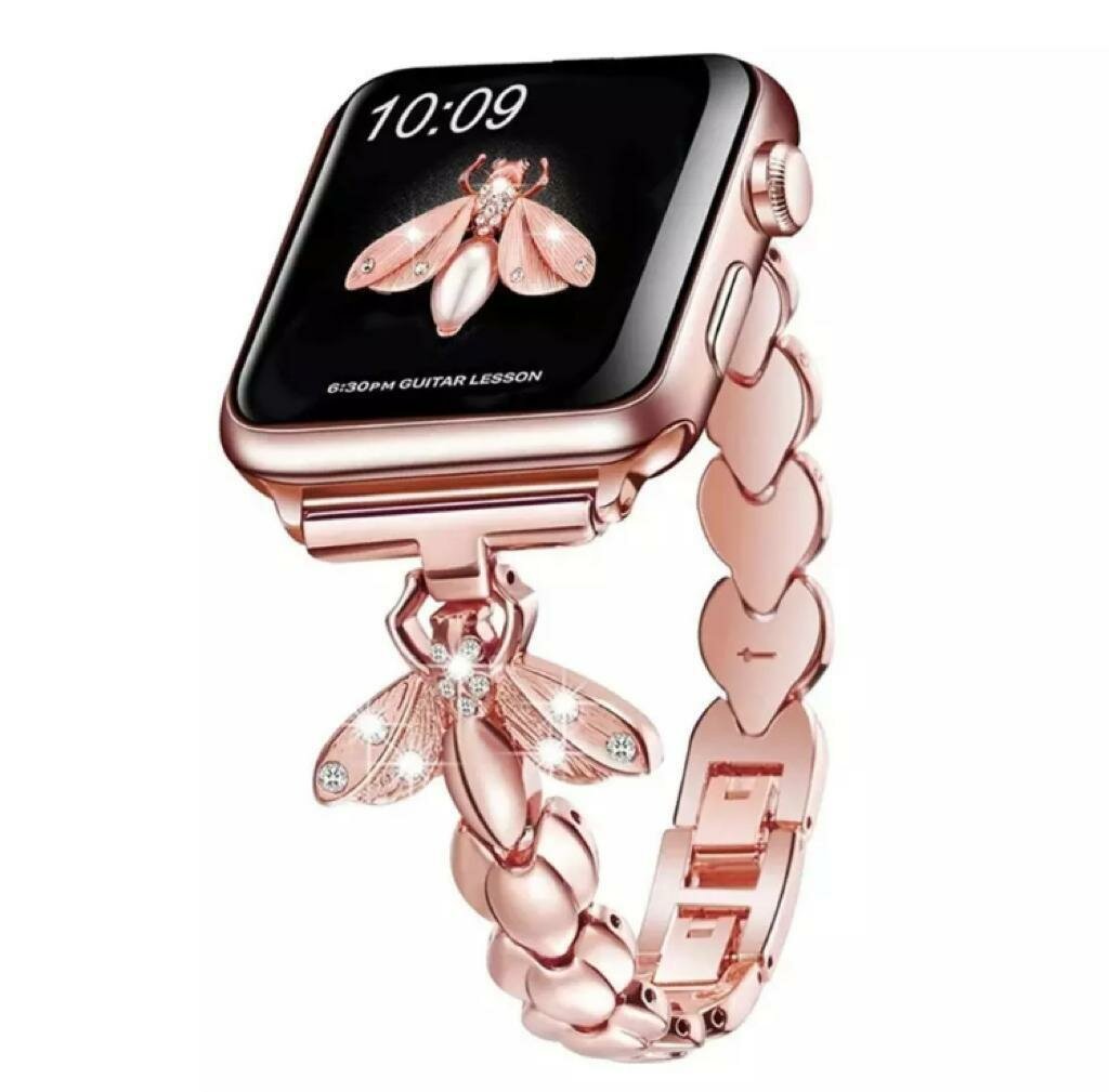 фото Ремешок женский металлический для Apple Watch 38/40/41