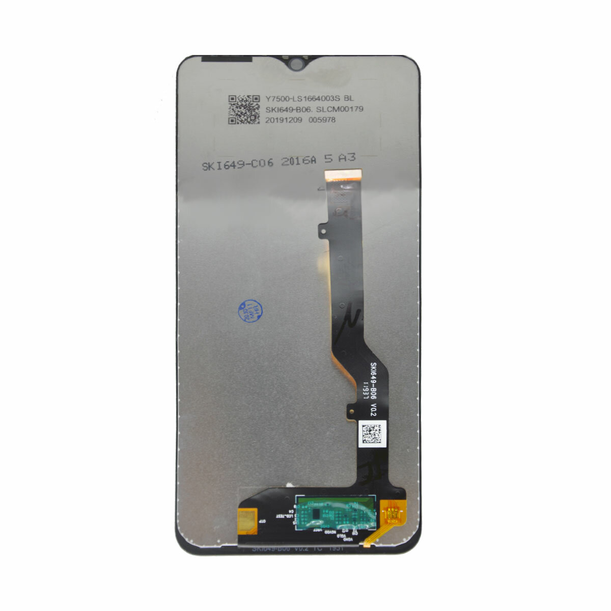 Дисплей с тачскрином для ZTE Blade 20 Smart V2050 (черный)