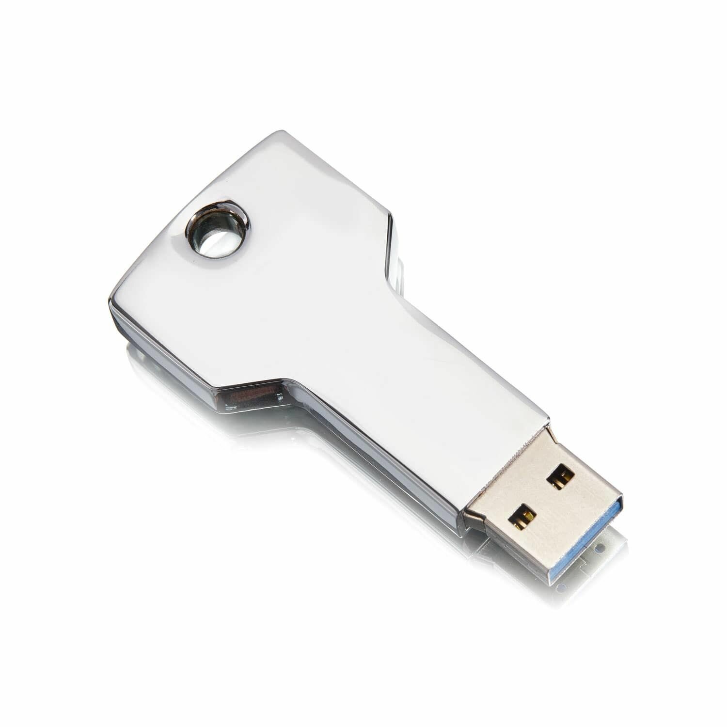 Флешка в виде ключа, 32 ГБ, USB 3.0, серебряная, арт. F35