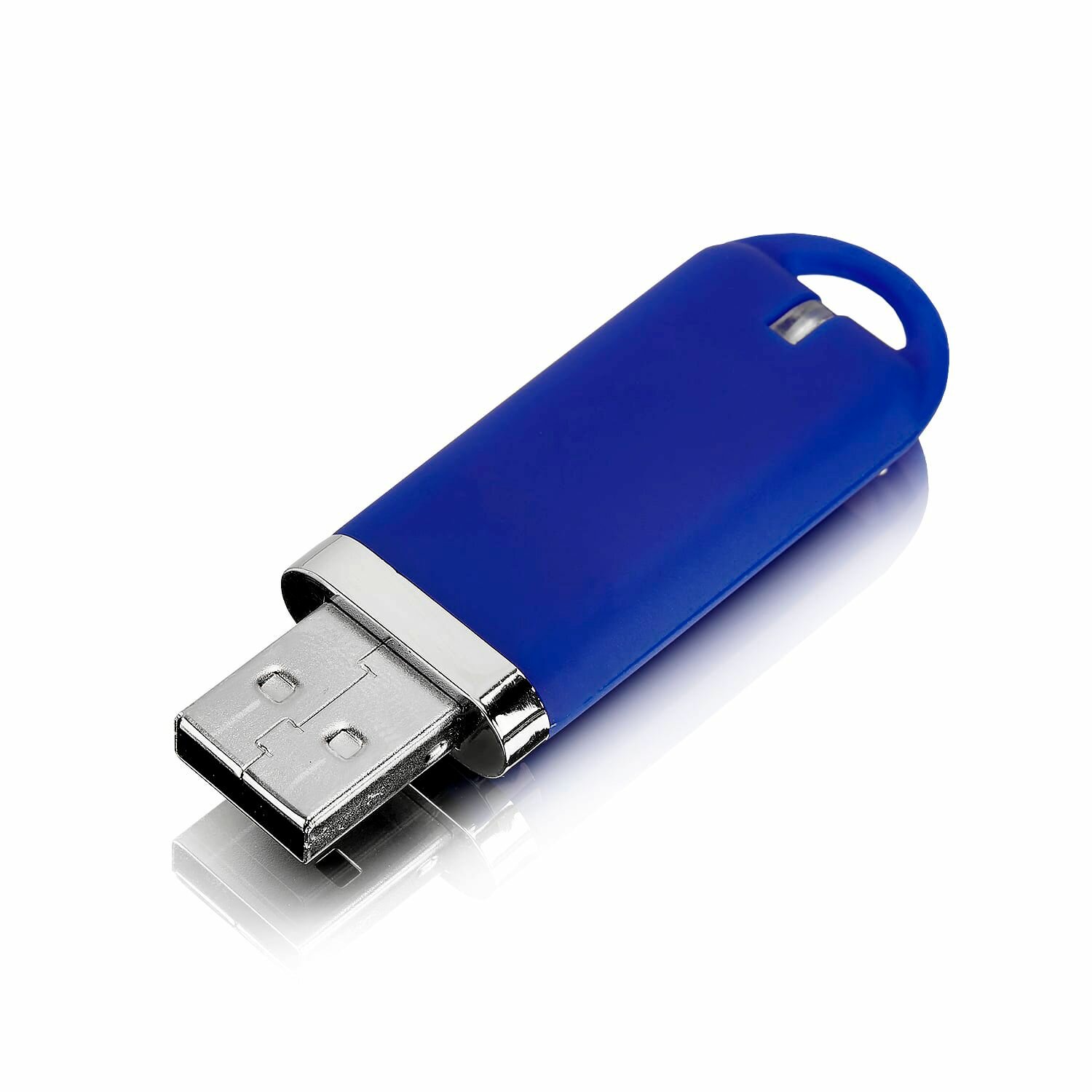 Флешка Memo, 128 МB, синяя, USB 2.0, арт. F34