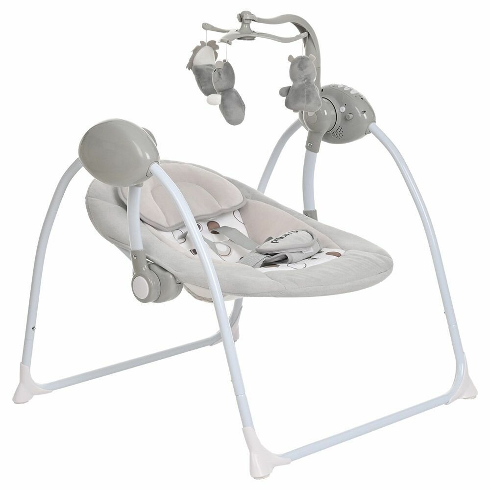 фото Электрокачели детские с пультом Pituso Marbella