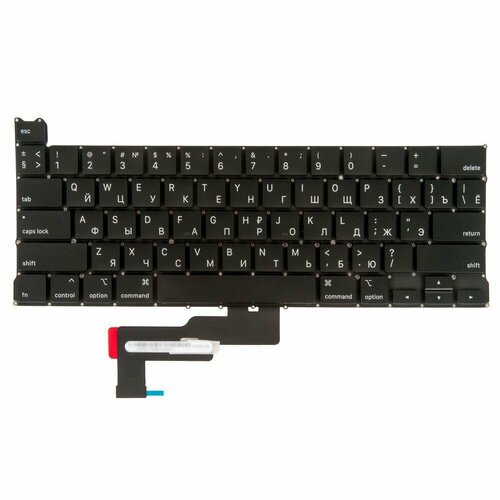 клавиатура keyboard для apple macbook pro 13 retina a2289 mid 2020 прямой enter rus рст a2289 Клавиатура для MacBook Pro 13 Retina Touch Bar A2289 Mid 2020, прямой Enter, RUS РСТ