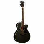 Акустическая гитара KEPMA A1C Black - изображение