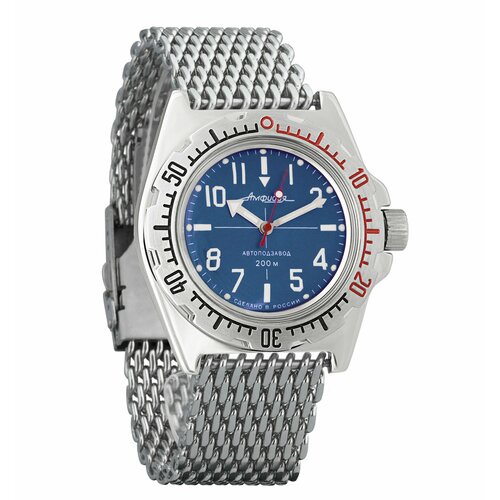 фото Наручные часы восток амфибия, серебряный