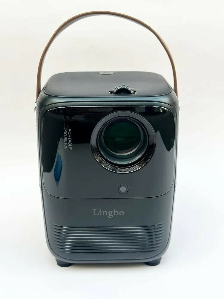 Портативный проектор Lingbo Projector T6 MAX 1920x1080 (Full HD) черный