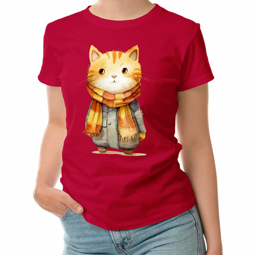 фото Футболка roly, размер xl, красный