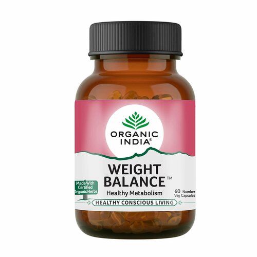 Вэйт Баланс Органик Индия (Weight Balance Organic India) Для снижения веса, для метаболизма 60 капс.