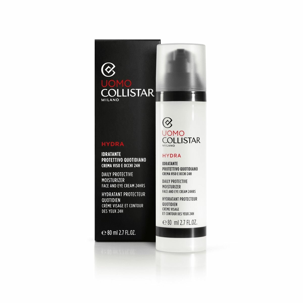 COLLISTAR Крем мужской для лица и кожи вокруг глаз Man Hydra Daily Protective Moisturizer 80ml