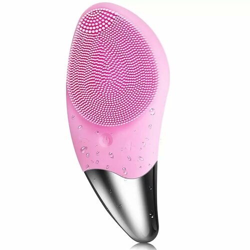 Электрическая щётка Sonic Facial Brush для чистки лица розовый 44900₽