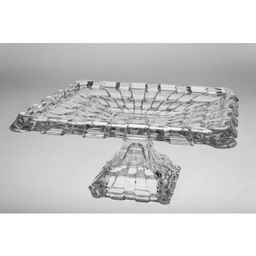 Тарелка Bohemia Jihlava для торта на ножке 